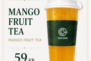 Mango fruit tea Mango fruit tea